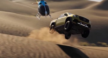 The Mercedes-Benz X-Class is the star of The Crew 2 video game