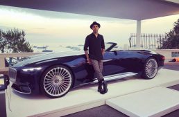 Now that’s a company car – Lewis Hamilton is dreaming of the Mercedes-Maybach Vision 6 Cabriolet