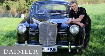 A car with a (hi)story – The Mercedes-Benz 180 Ponton
