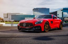 Mercedes-AMG GT S is red with tuning fury and glory