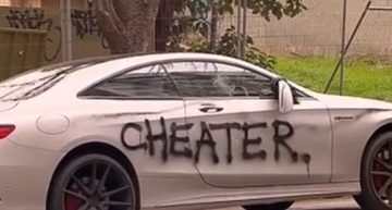 When you own a Mercedes-AMG S63 Coupe and you cheat on your girlfriend