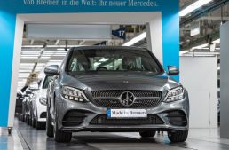 The production of the new C-Class starts in Bremen