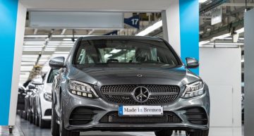 The production of the new C-Class starts in Bremen