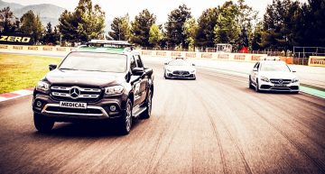 Mercedes-Benz X-Class joins the intervention squad in Formula 1