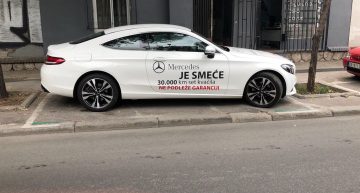 Furious Serbian owner publicly shames his own C-Class Coupé