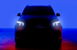 Future Mercedes-Benz GLE shows its face in video teaser ahead of debut