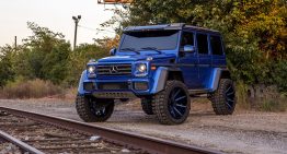 The mind-blower – Mercedes-Benz G550 4×4² floats on 24-inch wheels
