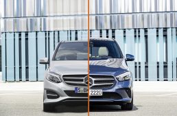 Mercedes B-Class: Old versus new generation first static comparison