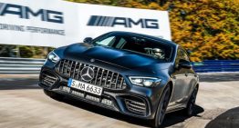 Mercedes-AMG GT 4-Door Coupe is the fastest four-seat production car on the Nurburgring Nordschleife
