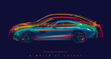 Mercedes-Benz 2019 Passenger Cars Calendar – A different car every month