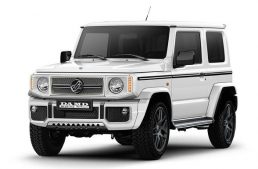 G-Class wannabe – A Suzuki Jimny is ramped up to look like a Mercedes