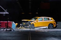 The new Mercedes-Benz EQC undergoes safety tests