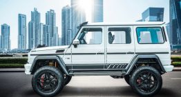 Mercedes-Benz G 500 4X4² waves good bye with last edition from Brabus