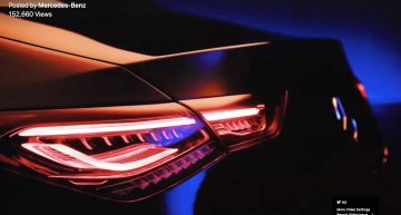 The future Mercedes-Benz CLA shows a bit more in new teaser