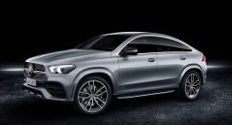 The future Mercedes GLE Coupe embraces familiar styling