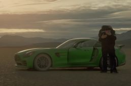 Blind mechanic drives for the first time. And it’s a Mercedes-AMG GT R