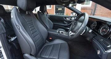 Man buys used E-Class Cabriolet and finds out leather seats are actually plastic