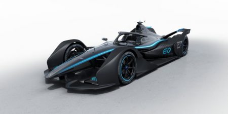 Formula E racing car 