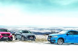Super comparison test: Mercedes-Benz GLE Coupe vs the new Audi Q8 and BMW X6