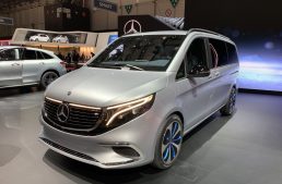 LIVE from GENEVA 2019: Mercedes EQV Concept with 8 seats, 0 emissions