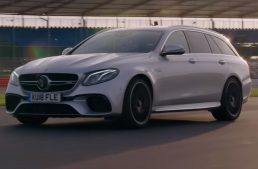 This is how it’s done! Lewis Hamilton, demonstration of force, in a Mercedes-AMG E63 S Estate