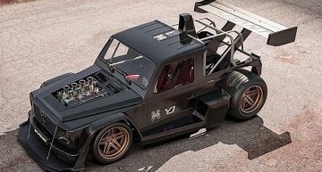 Mutant G-Class looks like a bizarre hot rod