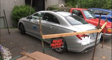 Mercedes-Benz CLA from car2go is held hostage by customer