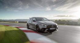 The new Mercedes-AMG A 45 S 4Matic+ has reached a 7:48,8 minutes lap at Nurburgring with semi-slick tyres