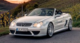 Very rare Mercedes CLK DTM AMG Cabrio for sale at a price of 324,900 euro