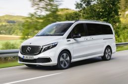 This is the Mercedes-Benz EQV fully electric van: First official pics and info