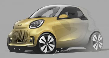 Smart EQ Fortwo and EQ Forfour electric facelifted models heading to Frankfurt