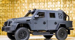 Armored Mercedes-Benz G500 4×4² – The invincible
