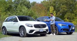 Video test: Mercedes-AMG GLC 63 versus Alfa Stelvio Quadrifoglio