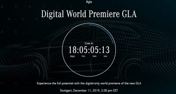 The new Mercedes-Benz GLA teased. When will it debut?