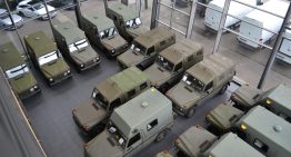 An army of G-Class. Lorinser sells over 30 such military vehicles