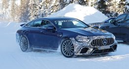 800+ hp plug-in hybrid? Mercedes-AMG tests GT 4-Door Coupe with electric power