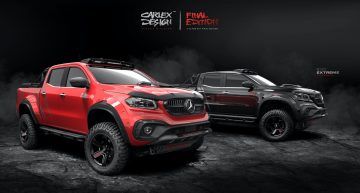 Carlex Design says goodbye to the outgoing Mercedes-Benz X-Class
