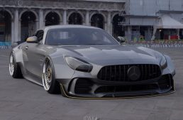 While waiting for the Black Series, a digital render shows just how mean the Mercedes-AMG GT R can look