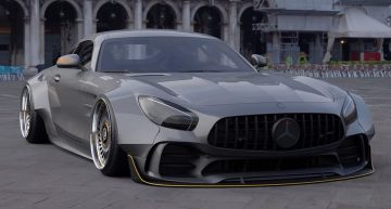 While waiting for the Black Series, a digital render shows just how mean the Mercedes-AMG GT R can look