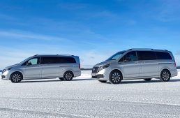 Mercedes-Benz EQV testing under extreme conditions in Sweden, will be launched this Summer