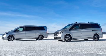 Mercedes-Benz EQV testing under extreme conditions in Sweden, will be launched this Summer