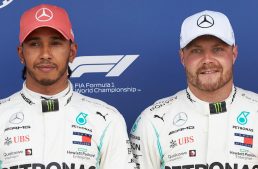Mercedes-AMG Petronas Formula One Team donates the suits worn by Lewis Hamilton and Valtteri Bottas
