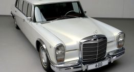 1975 Mercedes-Benz 600 Pullman for sale for $2.3 million. Details that might make you believe it’s a bargain