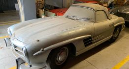 Barn find: 1960 Mercedes-Benz 300SL Roadster resurfaces after forty years