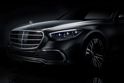 First official photo of the new Mercedes S-Class W223