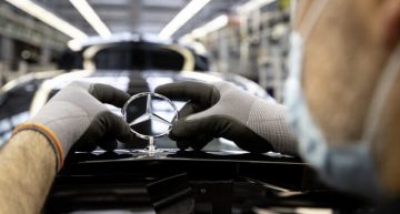 Restart. Mercedes-Benz is slowly returning to normal resuming production
