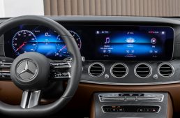 The interior of the future Mercedes-Benz E-Class Coupe and Cabriolet shown ahead of the official reveal