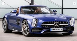 What would a really retro Mercedes SL look like?
