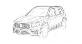 Patent drawings of the Mercedes-AMG GLB 45 have escaped the internet