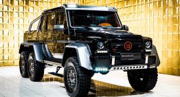 Monster for sale. How much does a Mercedes-Benz G63 AMG 6×6 get to cost nowadays?